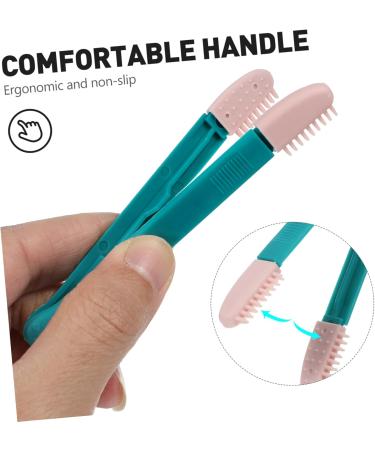 HANABASS 2pcs Eye Gum Cleaner Kitten Eye Cleaning Comb Cat Wipe Cat Comb Dog Eye Cleaning Comb Dog Comb Pp 10.00X3.20X1.00CM Assorted Color - Buy Online on GoSupps.com
