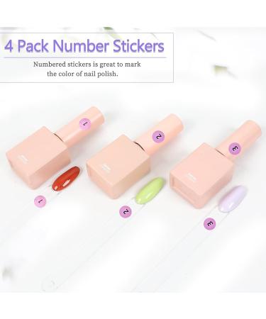 BQAN 100Pcs Nail Swatch Sticks with Ring | Nail Art Display Tips for Polish Practice - Ideal for Professionals & DIY Enthusiasts - Buy Online on GoSupps.com