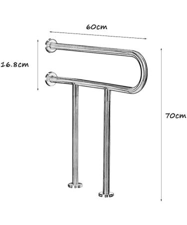 Grab Bar Grab Rails erly Pregnant Women Disabilities Safety Non-slip Barrier-free Bathroom Handrail Bathtub Toilet Kitchen Bath - Buy Online on GoSupps.com