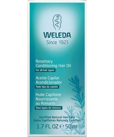 Weleda Rosemary Conditioning Hair Oil 1.7 fl oz | Nourishing Hair Care - Buy Online on GoSupps.com