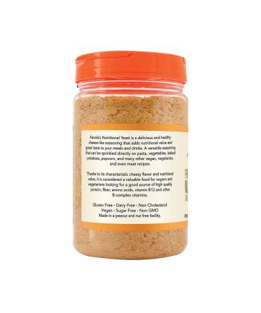 Kevala Nutritional Yeast Large Flake Seasoning 8.5 oz - Vegan Superfood for Delicious Recipes - Buy Online on GoSupps.com