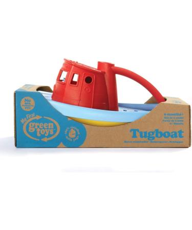 Buy Green Toys My First Tug Boat - Eco-Friendly Red Toy Boat for Kids - Buy Online on GoSupps.com