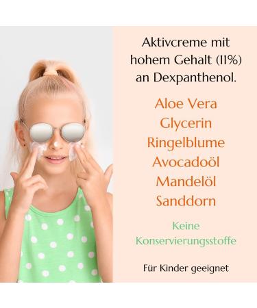 green idea PANTHENOL + 11% | High Content of Dexpanthenol and Other Active Ingredients | Aloe Vera Calendula and Avocado Oil | After Sun Care | Eczema Care 50 ml (1) - Buy Online on GoSupps.com