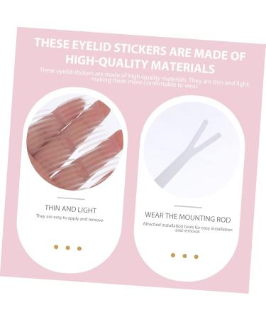 Ipetboom 2 Lace Double Eyelid Sticker Stickers Decorating Tools Natural Eyelid Patches Makeup Tools Invisible 8x6.5cm As Shown - Buy Online on GoSupps.com