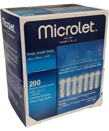 Microlet Colored Lancets, 100 Count (2 Pack) - Buy Online on GoSupps.com