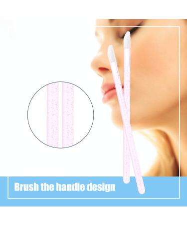 Elisel 100 Pcs Disposable Crystal Lip Brushes - Pink Makeup Beauty Tool Kits - Buy Online on GoSupps.com