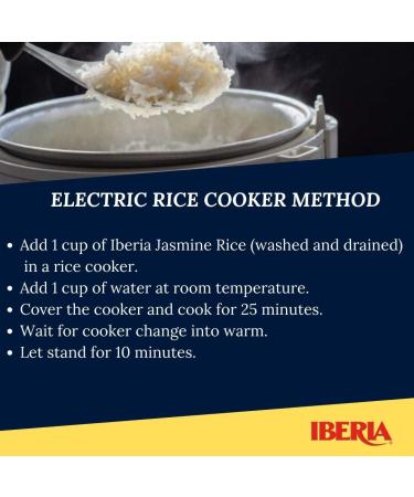 Iberia Jasmine Long Grain Fragrant Rice - 18 lb Bag | Premium Jasmine Rice - Buy Online on GoSupps.com
