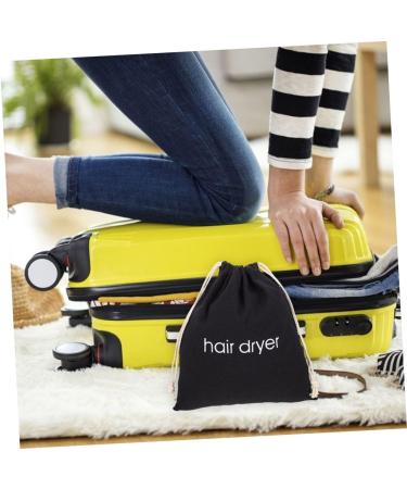 DOITOOL Curly Hair Wig 4pcs Hair Dryer Storage Bag Storage Bags Hotel Hair Dryer Bag Canvas Travel Hair Dryer Bag Carry Bag - Buy Online on GoSupps.com