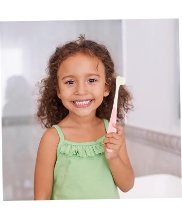 Marmerdo 3-Piece Ergonomic Children's Toothbrush Set for Toddlers Aged 3-12 | Perfect for Daily Use & Travel - Buy Online on GoSupps.com