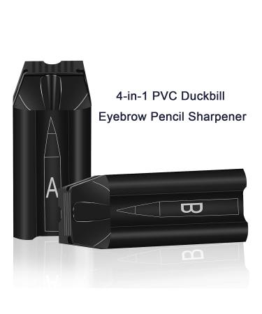 Buy 1PC PVC Duck Snable Eyebrows Pencil & 12 Waterproof Microblading Brow Pencils Set - 4-in-1 Tool for Perfect Eyebrows | International Shipping Available - Buy Online on GoSupps.com