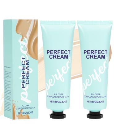 LOPHE Body Coverage Perfector 2 pieces Body Makeup Concealer Even Skin Tone Moisturizing Full Coverage Concealer Waterproof and Sweatproof Light Foundation 80 g 2 x 80 g Body Makeup Concealer