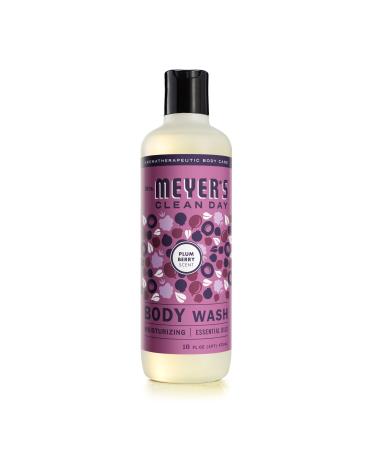 MRS. MEYER'S CLEAN DAY Body Wash, Plumberry, 16 Fl Oz (Pack of 1)