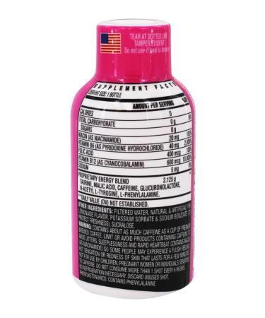 Stacker 2 Pink Lemonade B12 Energy Shot (12 Pack) - Boost Energy Naturally - Buy Online on GoSupps.com