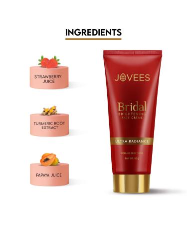 Jovees Bridal Face Cream 60g - Skin Brightening and Nourishing Formula - Buy Online on GoSupps.com
