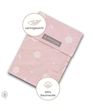 Mimuselina 2 Pack: Portable Baby Diaper Pad & Diaper Bag - Water-Repellent Foldable Dirt-Repellent - Ideal for On-the-Go Parents - Rose Dandelion Design - Buy Online on GoSupps.com