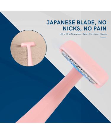 Women's Eyebrow & Facial Razors Set - 6 Pcs | Dermaplane & Hair Trimmers for Smooth Skin - Buy Online on GoSupps.com