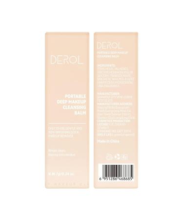 Portable Makeup Remover Stick - No Water Needed Travel Size Cleansing Balm for All Skin Types - 0.24oz - Buy Online on GoSupps.com