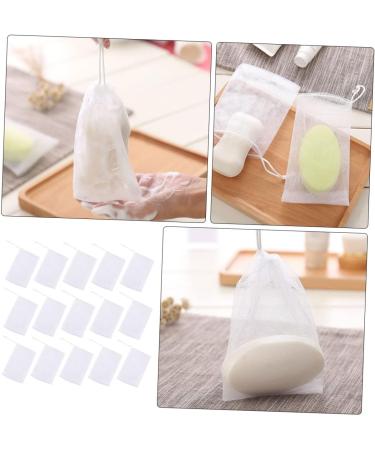 Hemoton 100 Pcs Soap Foam Net Bubbling Foaming Nets Soap Pouch Cleansing Foaming Net Handmade Soap Soap Soap Holder 12X9CMx2pcs Whitex2pcs - Buy Online on GoSupps.com