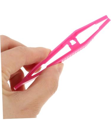 Minkissy 20-Piece Eyelash Tweezers Set | Plastic Pickup Tweezers & DIY Craft Accessories for First Aid & Beading - Buy Online on GoSupps.com