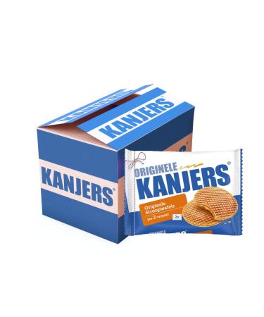 Kanjers Mini Originele Stroopwafels - 8 gram - doos 150 koekjes