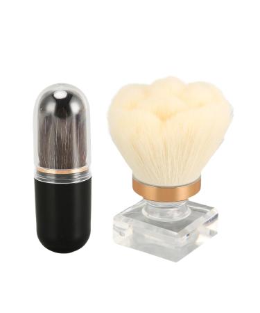 Zetiling Thickened Die Cast Makeup Brush Set - Ergonomic Handle Soft Bristles Black Capsule Shape Cheek & Face Cosmetic Tool with Storage Case - Versatile Application - Buy Online on GoSupps.com