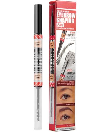 Microblading eyebrow pencilMicroblading eyebrow pen Eyebrow Gel Tint Waterproof Brow Microfilling eyebrow pen with 4 fork tip Womens hair like eyebrow ink pen for natural looking eyebrows 2LIGHT BROWN - Buy Online on GoSupps.com