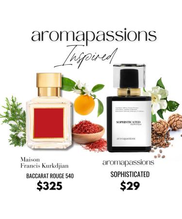 SOPHISTICATED | Inspired by BACARAT RGE 540 | Pheromone Perfume for Men Women | Extrait De Parfum | Long Lasting Dupe Clone Perfume Cologne | Essential Oil Fragrance | Perfume De Hombre Mujer 1 Fl Oz (Pack of 1) - Buy Online on GoSupps.com
