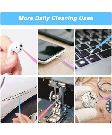 Shintop 300pcs Micro Applicator Brushes for Eyelash Extension and Makeup - Disposable, Multi-colored 300 Count - Oral and Dental - Purple, Blue, Pink - Buy Online on GoSupps.com