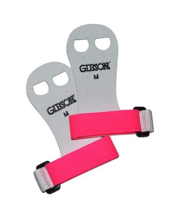 Gibson Rainbow Gymnastics Hand Grips, MADE IN USA Medium Pink