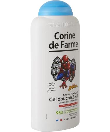  Corine de Farme Corine de Farme - Spiderman Extra Soft Shower Gel - 2-in-1 Wash Gel for Children - Sensitive Skin Formula Clean Beauty does - Buy Online on GoSupps.com
