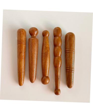 Beaupretty 9 STK Manual Foot & Face Massage Device - Thai Wood Massage Tools - 3 Pieces for Ultimate Relaxation - Buy Online on GoSupps.com