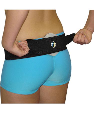 Pro-Tec Athletics SI Back Belt with Compression Pad (Small) Clear