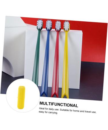 Minkissy Toothbrush Wraps & Holders - Travel-Friendly Tooth Hygiene Set | 8 Manual Care Brushes for Fresh Breath - Buy Online on GoSupps.com