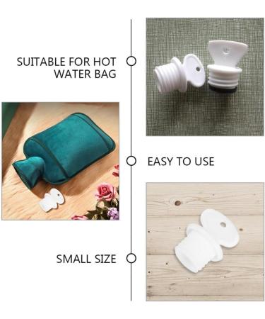 ABOOFAN Hot Water Bottle Plug 2pcs Portable Sealing Stopper for Hot Water Bags Small Plastic Sealing Plug for Easy Use  - Buy Online on GoSupps.com