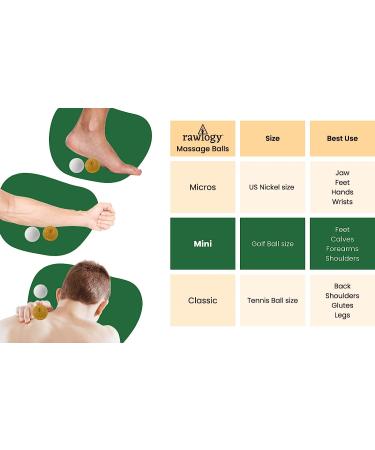 Rawlogy Cork Mini Foot Massage Roller - Lightweight Plantar Fasciitis Relief | 2 Inch Sanded Cork Ball (Pack of 1) - Buy Online on GoSupps.com