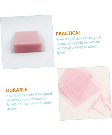 minkissy 6 Sheets Double Eyelid Beauty Stickers Double Eyelid Glue Eyelid Lifter Strips Adhesive Stickers Double Eyelid Sticker Sticker Medical Adhesive Film Girl Woman Makeup Tools - Buy Online on GoSupps.com