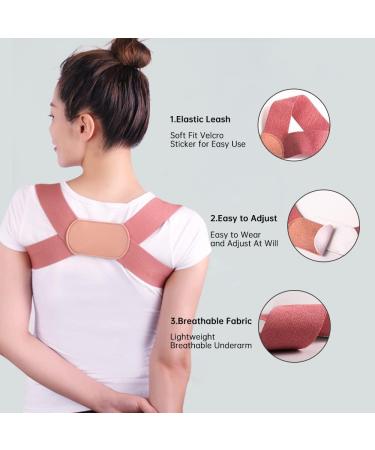 2-Pack Adjustable Posture Corrector - Upper Back Support Trainer for Men & Women | Improve Posture & Comfort - Buy Online on GoSupps.com