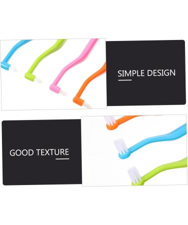Buy BUIFULSIC 4-Piece Double-Headed Ergonomic Toothbrush Set - Travel-Friendly Manual Toothbrushes with Conical Interface | Best Quality & Comfort - Buy Online on GoSupps.com