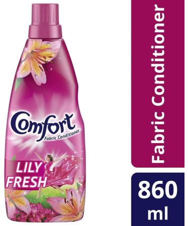 Comfort After Wash Lily Fresh Fabric Conditioner 860 ml - Softens & Refreshes Clothes | Buy Online Internationally - Buy Online on GoSupps.com