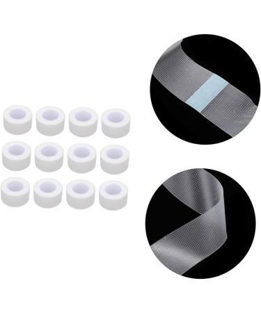 12 Rolls Cloth Tape - Hospital Supplies Anti-Snore Adhesive Infusion Fixator Breathable & Clear - Best for Medical Use - Buy Online on GoSupps.com