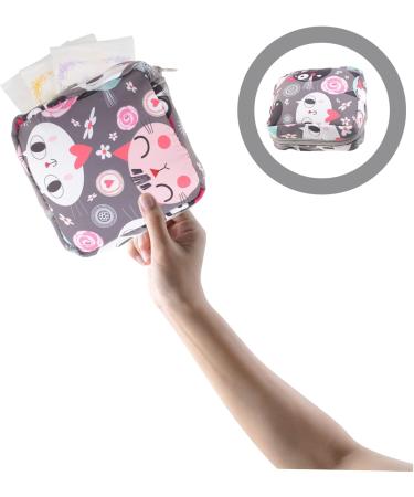 Lurrose 4-Piece Travel Hygiene Bag Set | Aunt's Towel-Storage & Period Wet Pocket Bags | Polyester Women's Organizer (13x13x4cm) - Buy Online on GoSupps.com