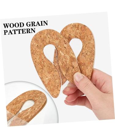 FOMIYES 2 Pairs Transparent Heel Pad Insoles - Women's Silicone Heel Cushions & Elevators for Comfort & Support - International Shipping Available - Buy Online on GoSupps.com
