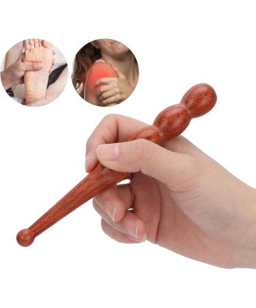 Ververt Touch Wooden Massage Tab - Foot & Hand Reflex Zone Therapy Massager for Pain Relief at Home & Travel - Buy Online on GoSupps.com