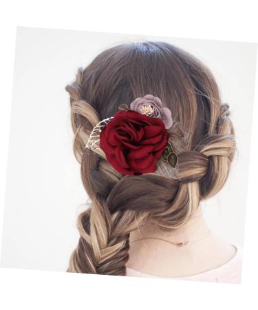 DOITOOL Wedding Hair Comb Womens Hair Accessories Goody Hair Clips for Women Bridal Hair Rhinestone Headpiece Hair Combs for Women Flower Hair Clips for Women Bride Rhinestones Hair Fork - Buy Online on GoSupps.com