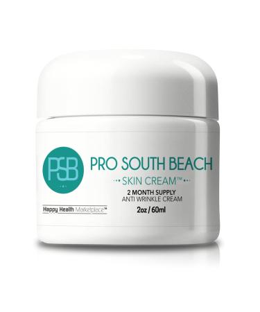 Pro South Beach Skin Cream - 2 Month Supply Anti Wrinkle Cream - Our Best Anti Aging Cream for Women - Anti Wrinkle Cream for Men - Anti Wrinkle Cream for Women - Day & Anti Wrinkle Night Cream