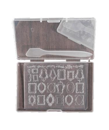 MCAORI 3D Nail Art Mold with Variety of Patterns Template Carving Sticker Stencil Tools Creative Stunning Nail Decorations
