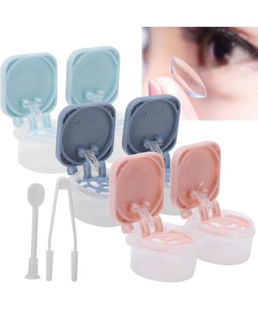 Portable Plastic Contact Lens Container for Travel | Cosmetic Lens Storage Box - Buy Online on GoSupps.com