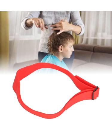 DIY Haircut Tool with Silicone Neckline Shaving Template - Easy Hair Trimming Solution (Red) | International Shipping Available - Buy Online on GoSupps.com