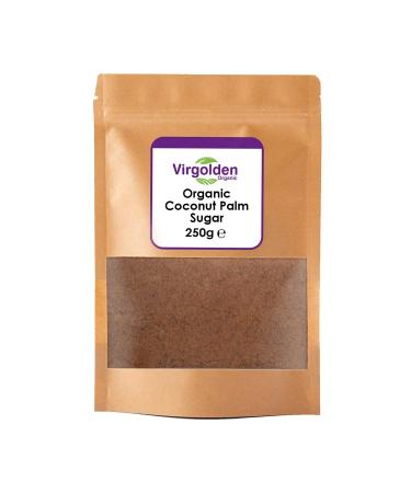 Organic Coconut Palm Sugar 250g by Virgolden Organic