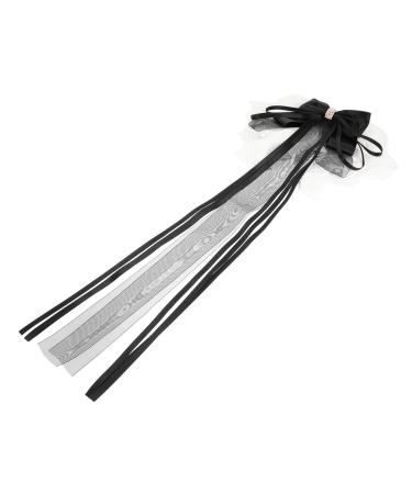 Angoily Bow Hairpin Hair Clip Hair Barrettes Hair Pin Hair Bows for Women Dreadlock Accessories Hair Accessories for Teen Girls Bows Hairpin Lolita Headdress Hair Grip Lace Oversized Miss